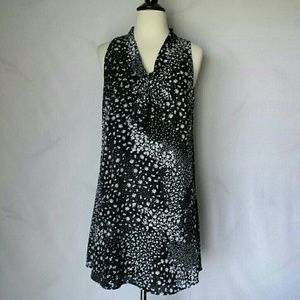 ⬇️$45 Decree Black Dress Floral Sleeveless M
